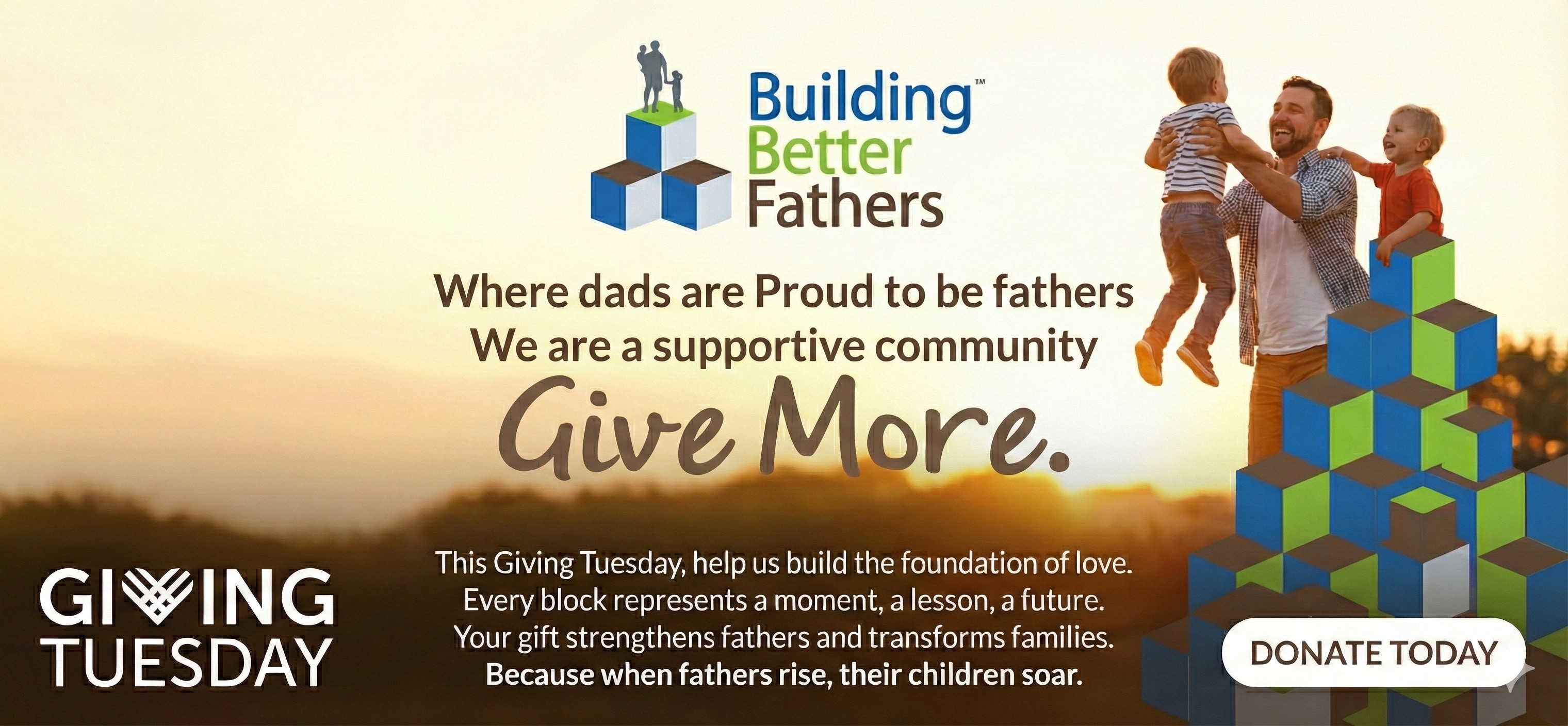 Building Better Fathers 501(c)(3) — Community Support Programs